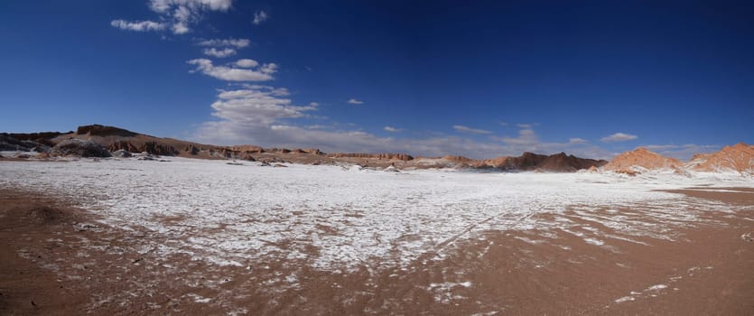 Valle del luna - valley of the moon, in atacama, chile