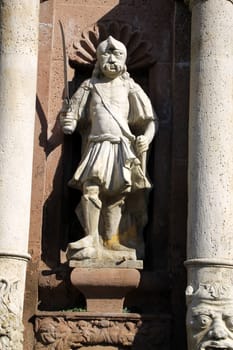 Corvey Monastery (detail main entrance)