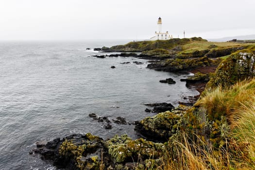 Tunberry lighthouse in Scotland, UK