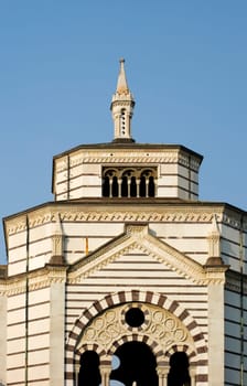 View of Monumental Cemetery, Milan