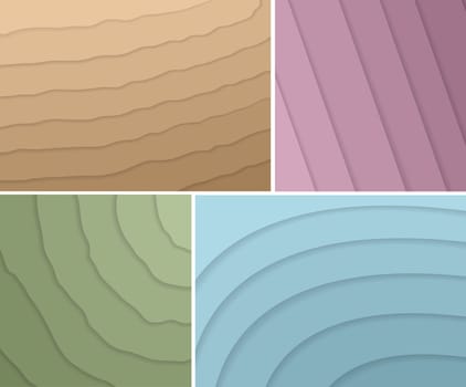Abstract backgrounds. Vector template eps 10