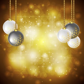 Abstract golden background. Christmas style. Vector design eps 10