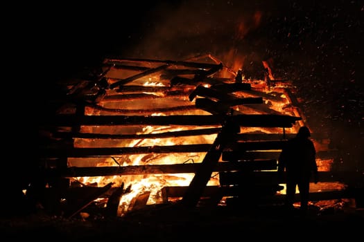Man and the Great Fire