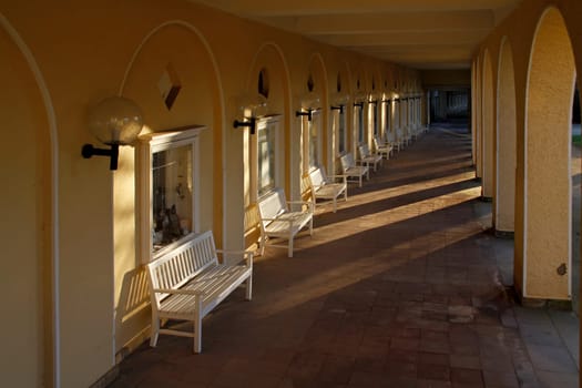 Arcades in Bad Pyrmont