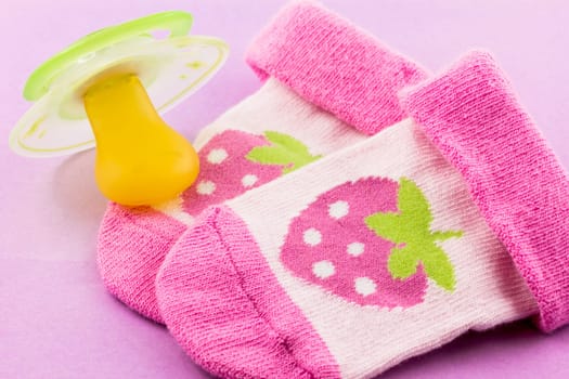Pacifier and socks