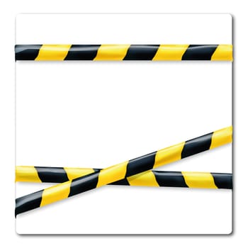 Flutter Ribbon Yellow Black