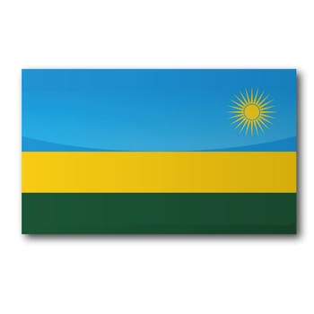 Flag Rwanda