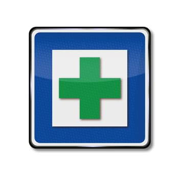 Sign Cross and Hospital