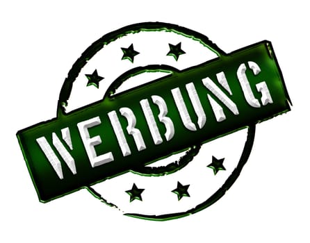 Advertising - Stamp as a symbol for presentations,web,flyers,etc.