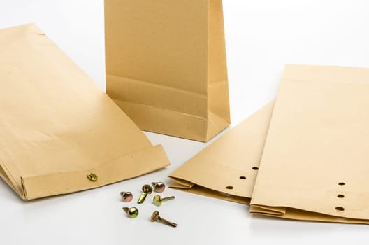 Sample bags with sealing clips