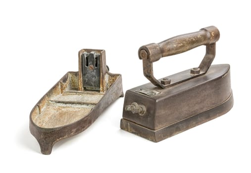 Antique electric iron