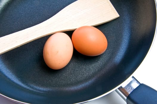 Pan with coating