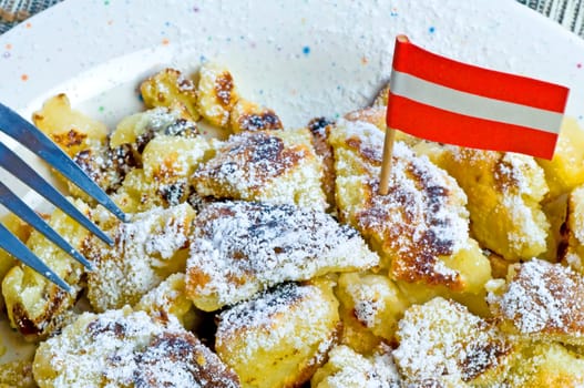 Speciality from Austria: Kaiserschmarn