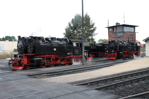 Steam locomotive of the Harz Narrow Gauge Railways