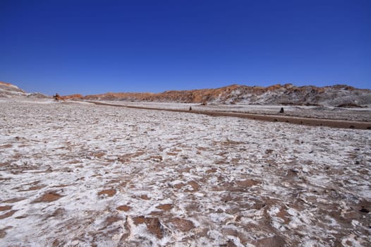 Valle del luna - valley of the moon, in atacama, chile