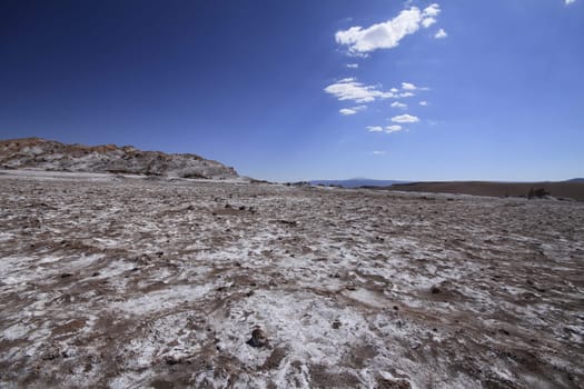 Valle del luna - valley of the moon, in atacama, chile