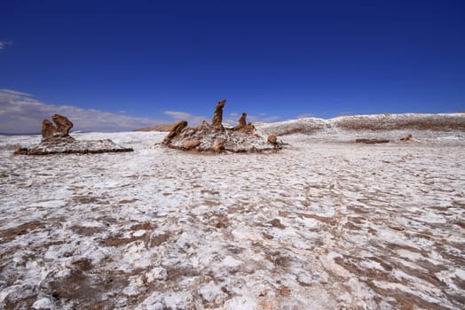 Valle del luna - valley of the moon, in atacama, chile