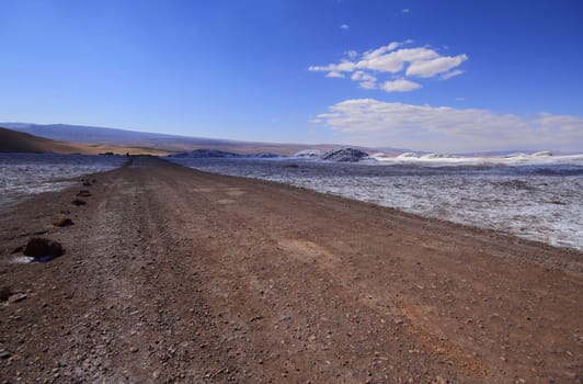 Valle del luna - valley of the moon, in atacama, chile