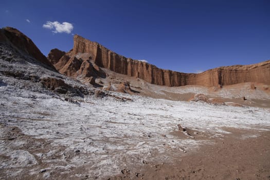 Valle del luna - valley of the moon, in atacama, chile