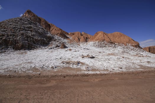 Valle del luna - valley of the moon, in atacama, chile