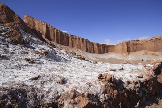 Valle del luna - valley of the moon, in atacama, chile