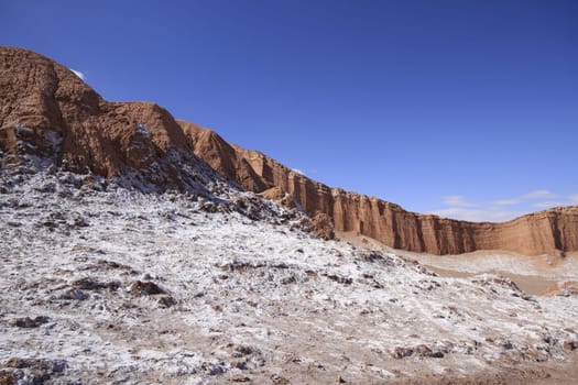 Valle del luna - valley of the moon, in atacama, chile