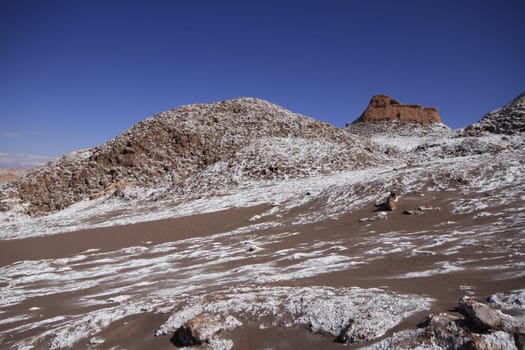 Valle del luna - valley of the moon, in atacama, chile