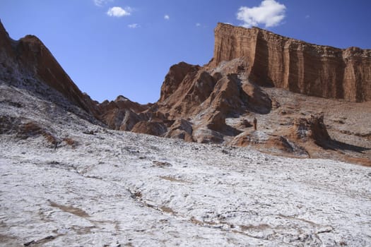 Valle del luna - valley of the moon, in atacama, chile