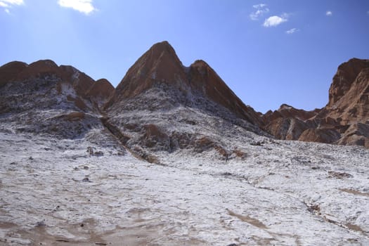 Valle del luna - valley of the moon, in atacama, chile