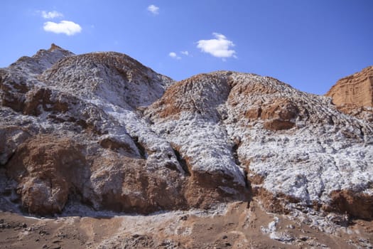 Valle del luna - valley of the moon, in atacama, chile