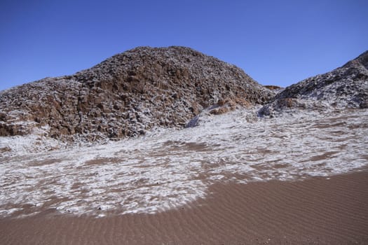 Valle del luna - valley of the moon, in atacama, chile