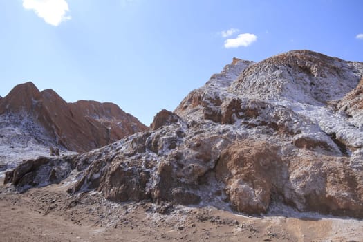 Valle del luna - valley of the moon, in atacama, chile