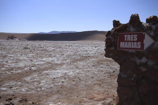 Valle del luna - valley of the moon, in atacama, chile