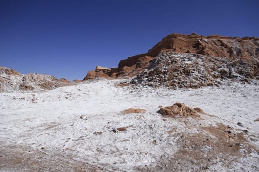 Valle del luna - valley of the moon, in atacama, chile