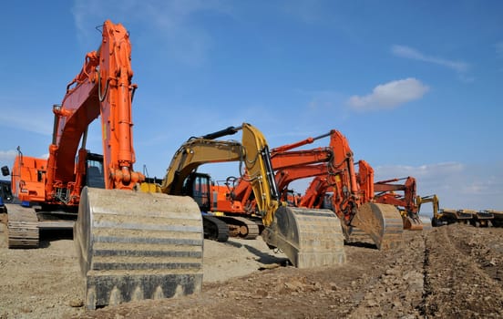 Major construction site