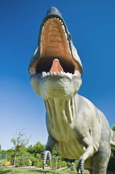 Attack of a T-Rex with big Mouth