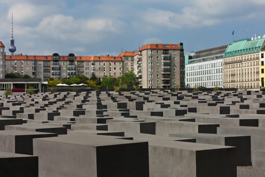 jewish Holocaust Memorial, in berlin germany