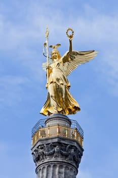 The Victory Column in berlin germany