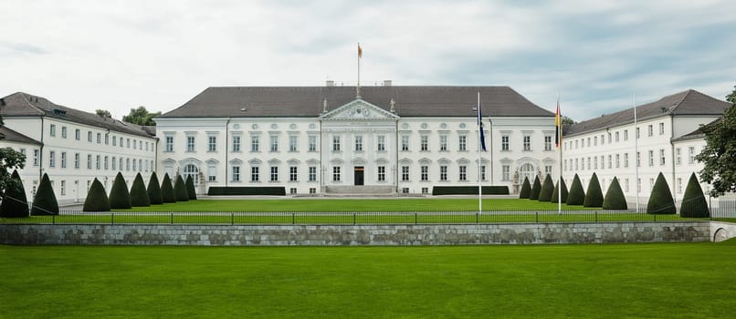 Schloss Bellevue Headquater of the Federal President in berlin germany