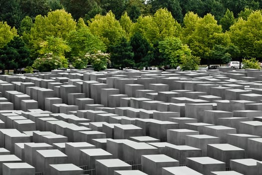 jewish Holocaust Memorial, in berlin germany