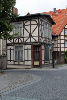 Half-timbered houses in Wernigerode