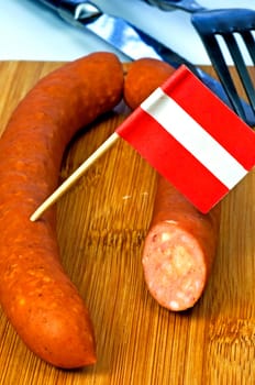 Käsekrainer from Austria