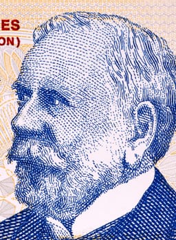 Dardo Rocha (1838-1921) on 2 Pesos 2002 Banknote from Argentina. Argentine naval officer, lawyer and politician.