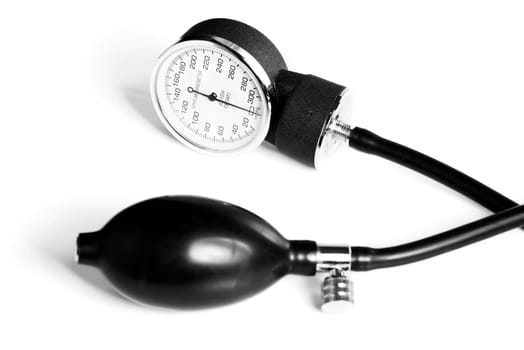 Pressure gauge close up