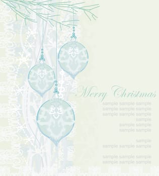 christmas framework style card