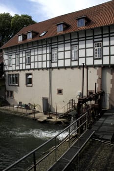 At the Langenbrücker Tor in Lemgo