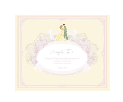 Ballroom dancers - invitation