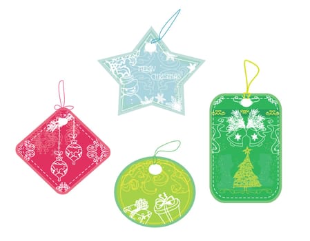 Christmas price tags collection
