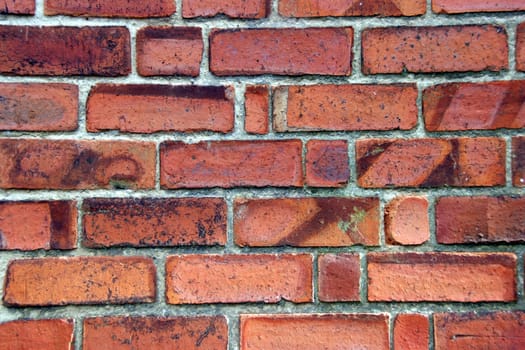 Wall made of bricks
