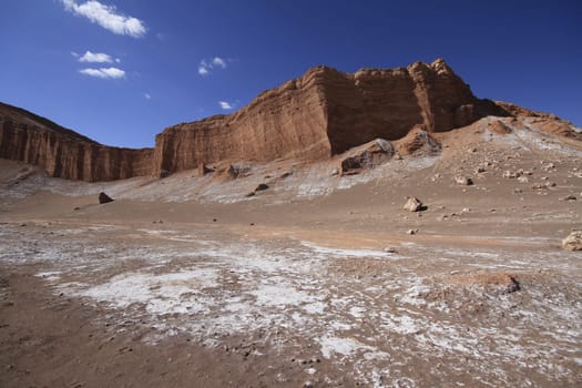 Valle del luna - valley of the moon, in atacama, chile